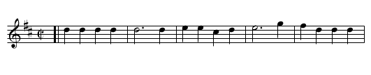 Frier and the Nun, the  - staff notation