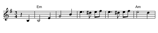 Friiti Ojalan Haavalssi [waltz] - staff notation
