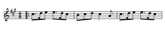 Frisky, The  - staff notation