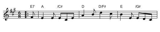 FRISKY/Drumbelgie  # 2 - staff notation