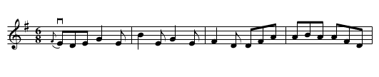 FROGS' FROLIC -- JIG - staff notation