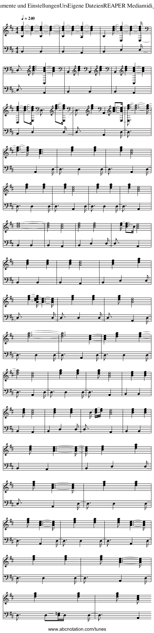 from C:\Dokumente und Einstellungen\Urs&inodot;gene Dateien\REAPER Media&inodot;di_export2.mid - staff notation