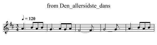 from Den_allersidste_dans - staff notation