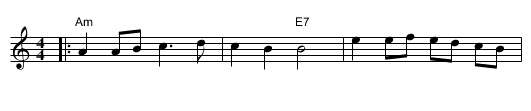 From Hannu - staff notation