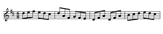 Frost is all over, The - staff notation