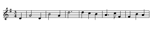Fuer d' Muatter - staff notation