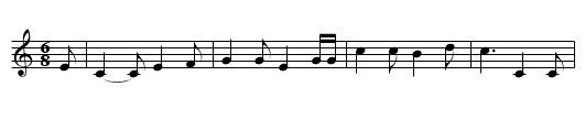 Fuller and Warren - staff notation