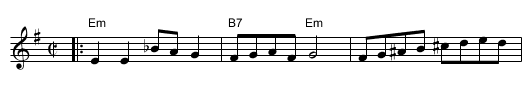 Fun Tashlikh - staff notation