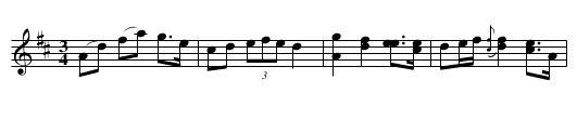 Funäsdalspolska efter Jonas Myhr - staff notation
