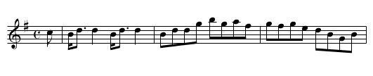 Funny Eyes - staff notation
