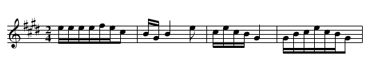 Fuqi shuangshuang qu hui men - staff notation