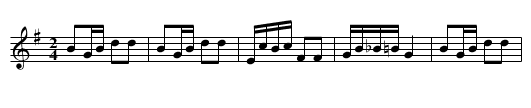 Für ...Else  - schottisch/schottische/scottish - staff notation