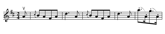 FURIOSO GALLOP - staff notation