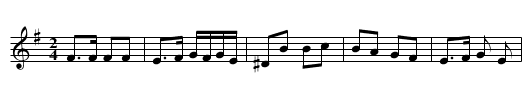 Gadael y Tir - Leaving the Land - staff notation