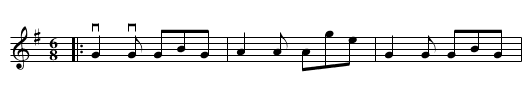 GAELIC AIR, a  - staff notation