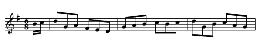 Gaily We Went and Gaily We Came - staff notation