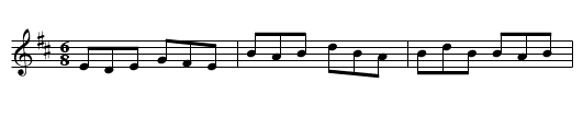 Gallagher's Frolics - staff notation