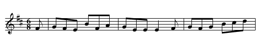 Gallowglass, The - staff notation