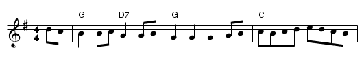 Galopede - staff notation