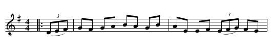 Galtee Castle - staff notation