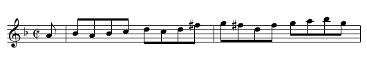 Galway Bay - staff notation