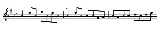 Galway Rambler, The - staff notation