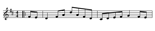 Galway, The - staff notation