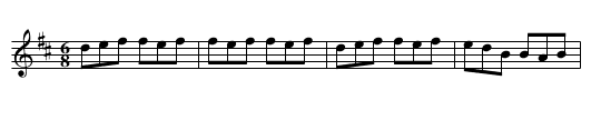 Galway Tom [2] - staff notation