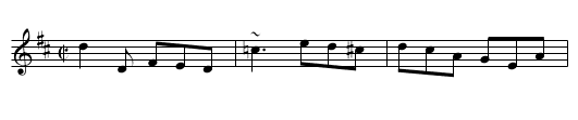 Gan Ainm (from Siobhan Egan) - staff notation