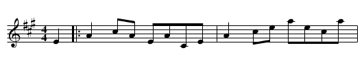 Gan Ainm - staff notation