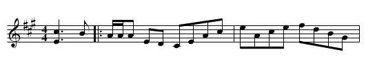 Gan Ainm - staff notation