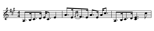 Gan Ainm - staff notation