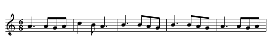 Gan Ainm - staff notation