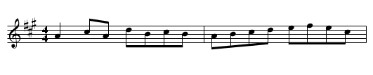 Gan Ainm - staff notation