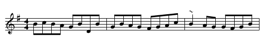 Gan Ainm - staff notation