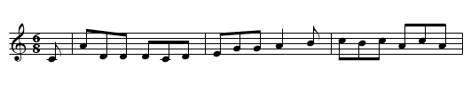 Gan Ainm - staff notation
