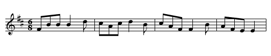 Gan Ainm - staff notation