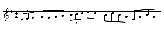 Gan Ainm - staff notation