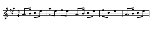 Gan Ainm - staff notation