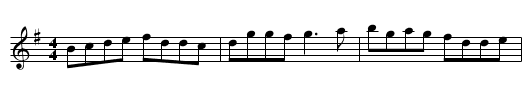 Gan Ainm - staff notation