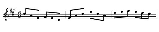 Gan Ainm - staff notation