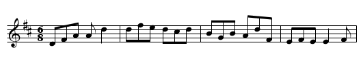 Gan Ainm - staff notation