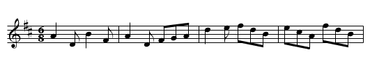 Gan Ainm - staff notation