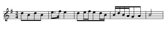 Gan zi shu - staff notation