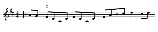 Gandy Dancers - staff notation