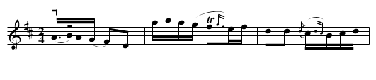Gånglåt från Nås finnskogar, efter Västerfalls Olle - staff notation