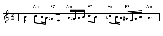 G&aring;ngl&aring;t (snoa) fr&aring;n Pite&aring; - staff notation