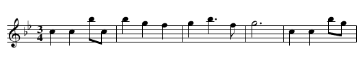 Gaoshan da shi shi luo tan - staff notation