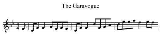 Garavogue, The  - staff notation