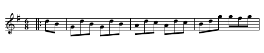 Garcon Volange - staff notation